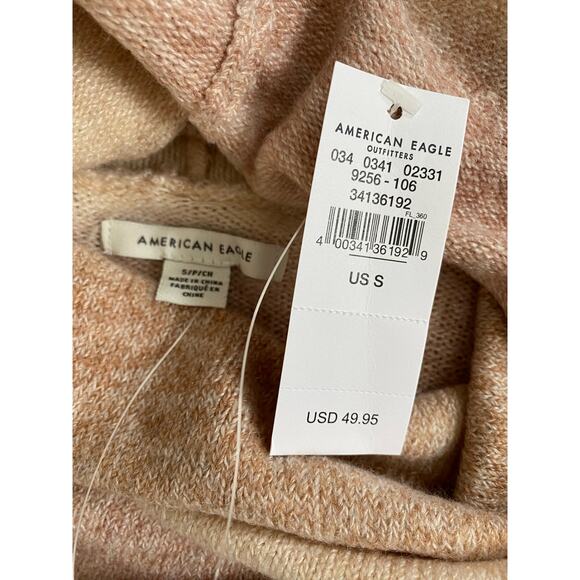 American Eagle Women's Oversized Dreamspun Turtleneck Sweater Size Small - Picture 5 of 9